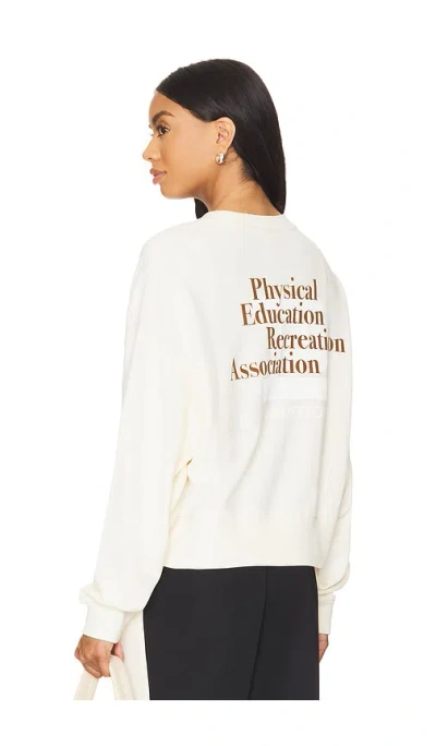 P.e Nation Sweatshirt Medley In Cream