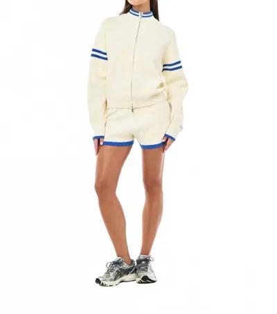 P.e Nation Odyssey Knit Cardigan In Metallic