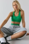 P.e Nation P. E Nation Kelly Green Restore Seamless Sports Bra In Bright Green, Women's At Urban Outfitters In Bright Green