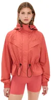 P.e Nation P. E Nation Shelter Jacket Brick Red In Brick Red