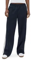 P.e Nation P. E Nation Tricot Track Pants Dark Navy In Dark Navy