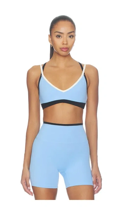 P.e Nation Paramount Sports Bra In Blue