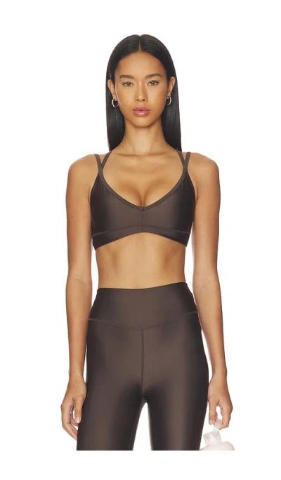 P.e Nation Paramount Sports Bra In Brown