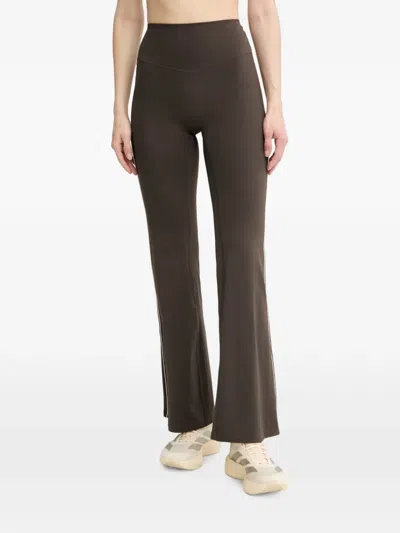 P.e Nation Piped-trim Performance Trousers In Brown