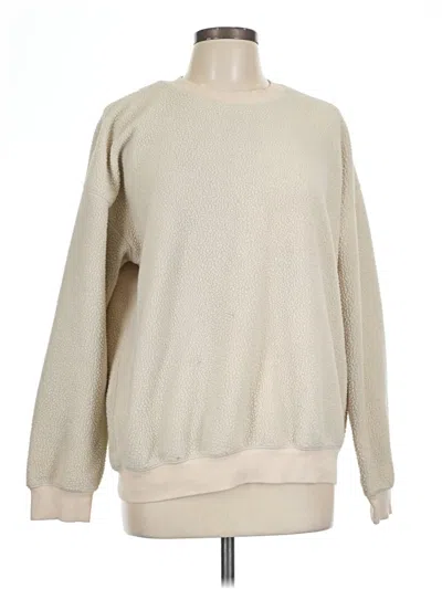 Pre-owned P.e Nation Pullover Sweater In Tan
