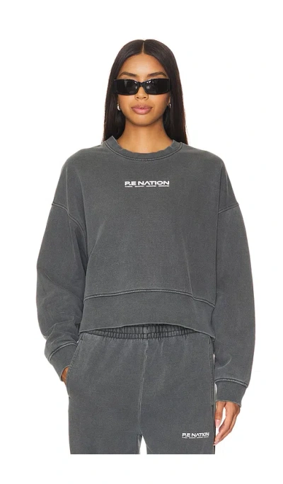 P.e Nation Purpose Sweatshirt In Grey