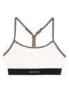 P.e Nation Racer-back Sports Bra In White