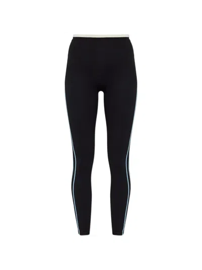 P.e Nation Radar Side-stripe Leggings In Black