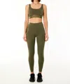 P.e Nation Recalibrate Legging In Khaki In Green