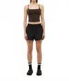 P.e Nation Pitlane Atheletic Short In Black In Black