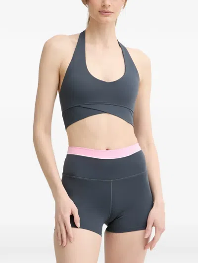 P.e Nation Reset Sports Bra In Blue