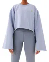 P.e Nation Reset Sweat In Grey Dawn In Blue