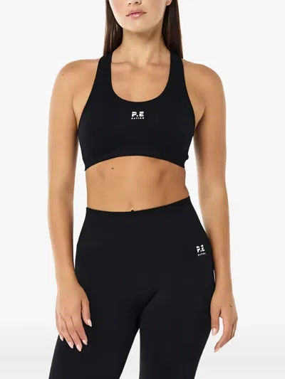 P.e Nation Restore Seamless Sports Bra In Black