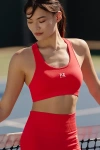 P.e Nation Restore Seamless Sports Bra In Red