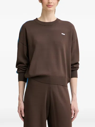 P.e Nation Retreat Sweater In Brown