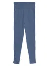P.e Nation Seamless Leggings In Blue