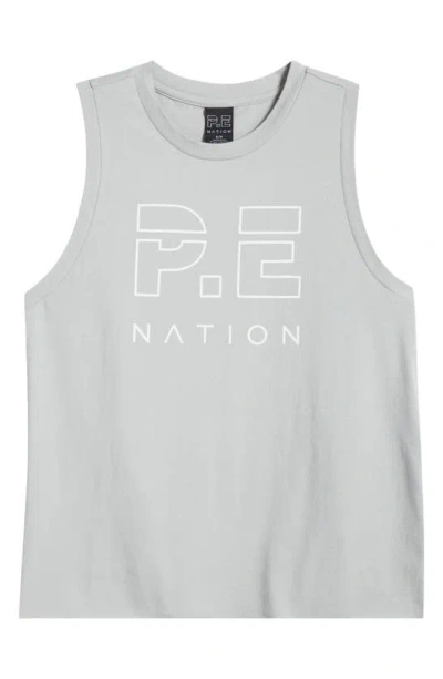 P.e Nation Shuffle Organic Cotton Tank In High Rise