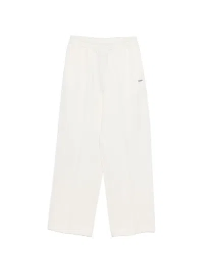 P.e Nation Side-stripe Track Pants In White