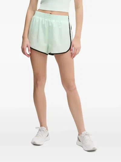 P.e Nation Side Stripe Trim Shorts In Green