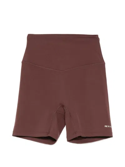 P.e Nation Signature 5 Inch Bike Short In Brown