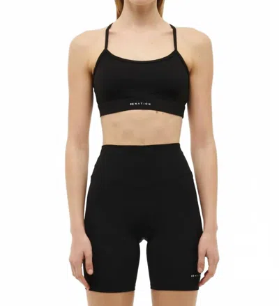 P.e Nation Signature Sports Bra In Black