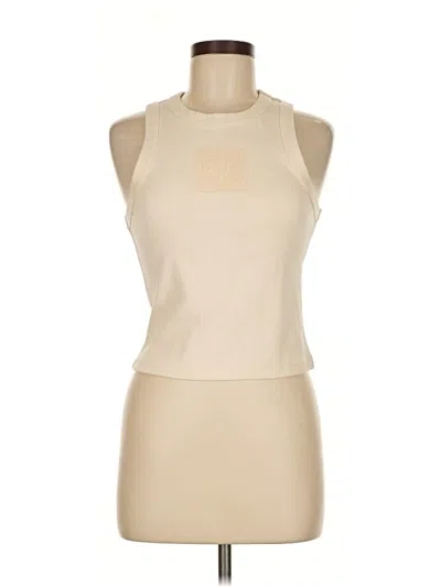 Pre-owned P.e Nation Sleeveless Top Tan Halter Neckline Tops In Brown