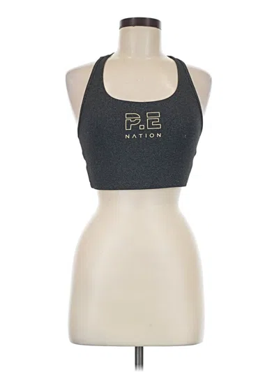 Pre-owned P.e Nation Sports Bra In Gray