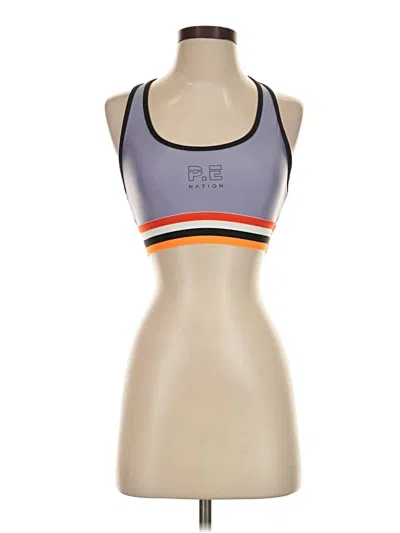 Pre-owned P.e Nation Sports Bra In Gray