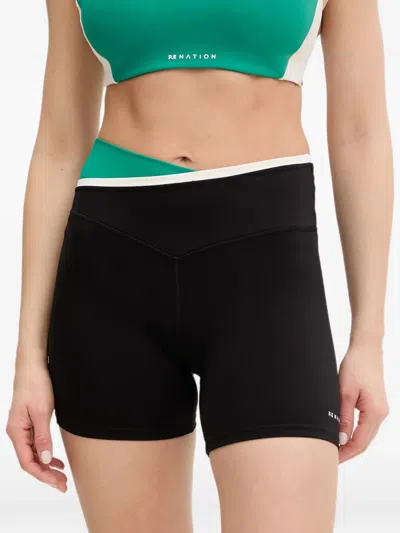 P.e Nation Status 5 Inch Cycling Shorts In Black