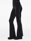 P.e Nation Stripe Full Length Trousers In Black