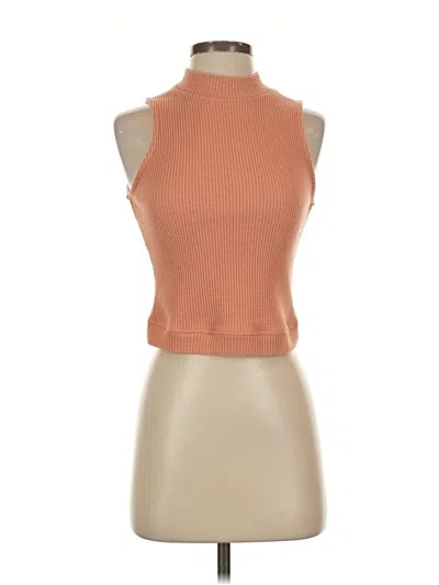 Pre-owned P.e Nation Sweater Vest In Orange