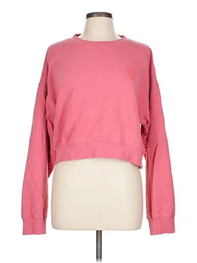 Pre-owned P.e Nation Sweatshirt In Pink