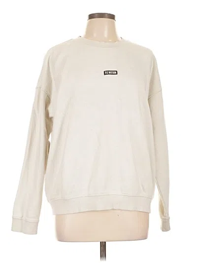 Pre-owned P.e Nation Sweatshirt In Silver