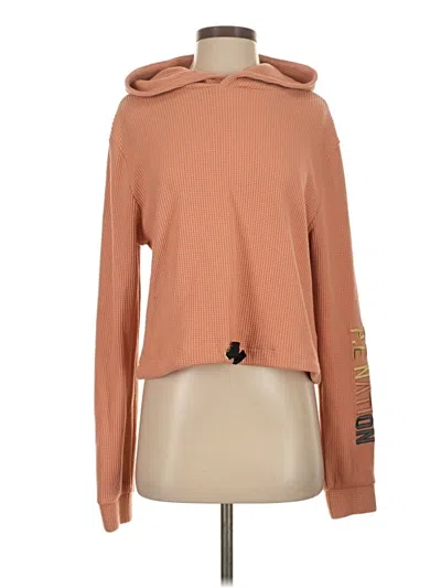 Pre-owned P.e Nation Sweatshirt In Tan