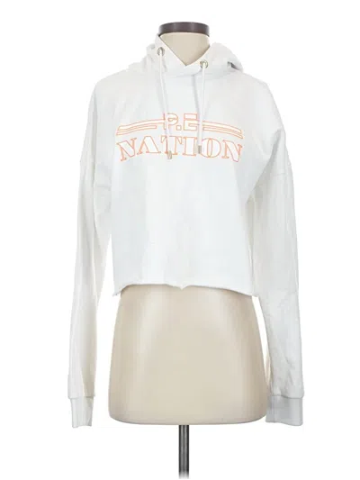 Pre-owned P.e Nation Sweatshirt In White