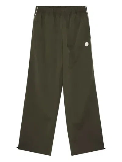 P.e Nation Switchback Piping-detail Track Pants In Green