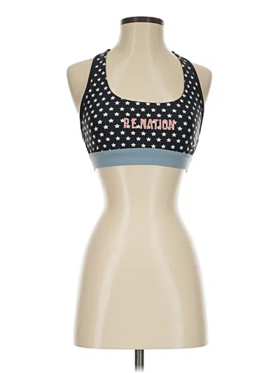 Pre-owned P.e Nation Tank Top Blue Halter Neckline Tops