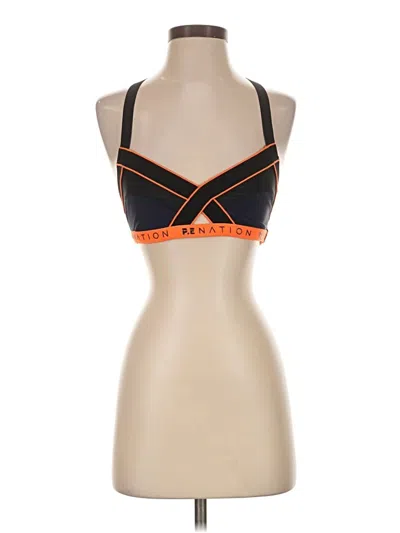 Pre-owned P.e Nation Tank Top Orange Halter Neckline Tops