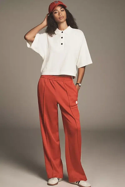 P.e Nation Tricot Track Pants In Red