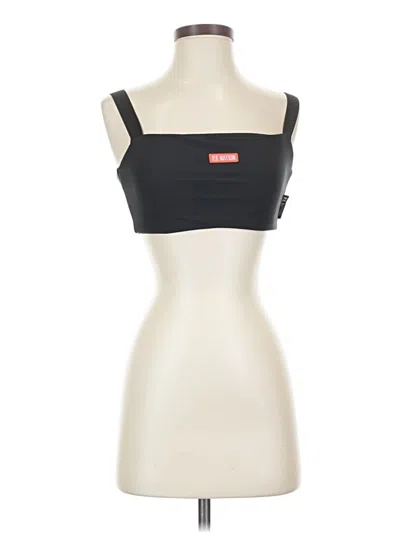 Pre-owned P.e Nation Tube Top Black Strapless Neckline Tops