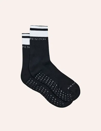 P.e Nation Women's Homage Grip Crew Sock