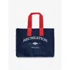 P.e Nation Womens Definition Cotton Tote Dark Navy In Dark Navy