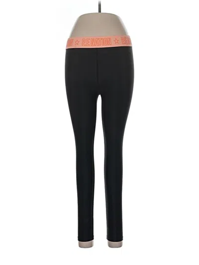 Pre-owned P.e Nation Yoga Pants In Black
