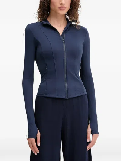 P.e Nation Zip-up Sweatshirt In Blue