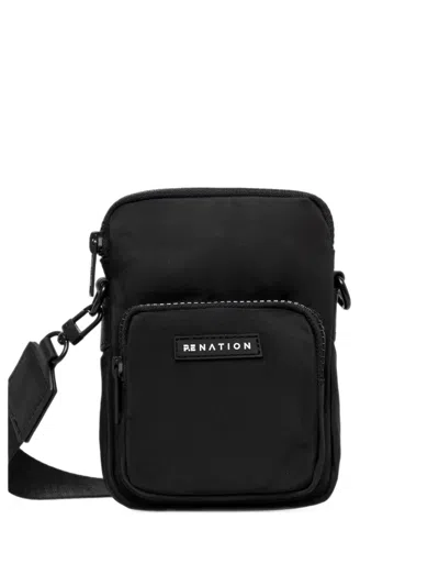 P.e Nation Zip-pocket Bag In Black
