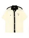 Peace And After Bowling Shirt In Yellow