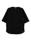 Peace And After Short-sleeves Cotton Shirt