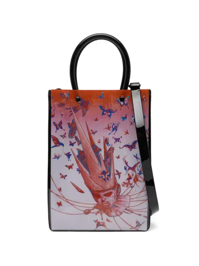Peace And After The Mad Prince Tote Bag In Red