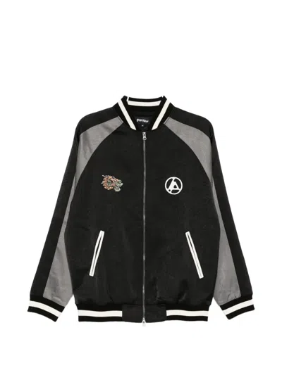 Peace And After X Linkin Park Logo-embroidered Jacket In Black