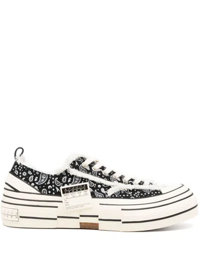 Peace And After X Vessel Og Paisley Low Sneaker In Schwarz